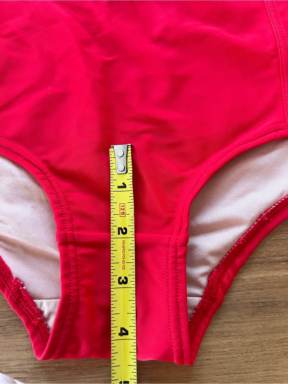J. Crew Coral / Tomato Red High-rise Retro Style Full-Coverage Bikini. S. NWOT. - Picture 6 of 8